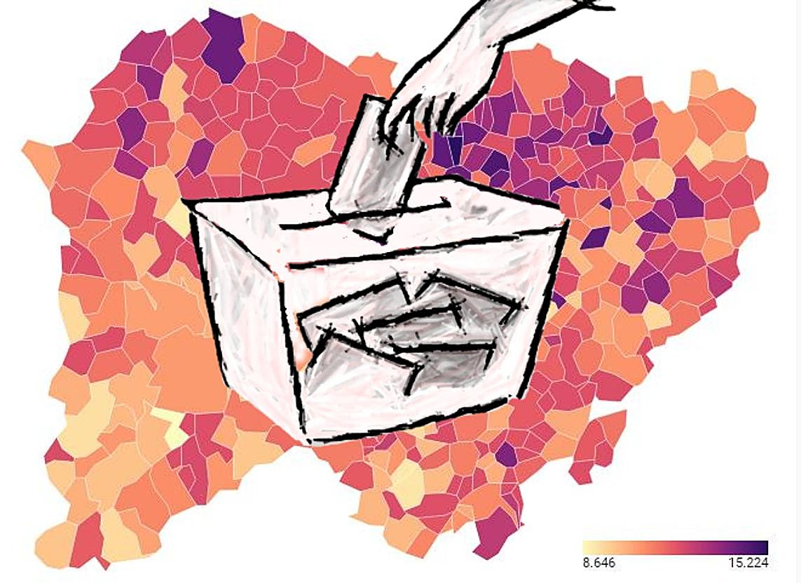 La radiografía del voto en Salamanca: qué elige el elector joven, rico y preparado