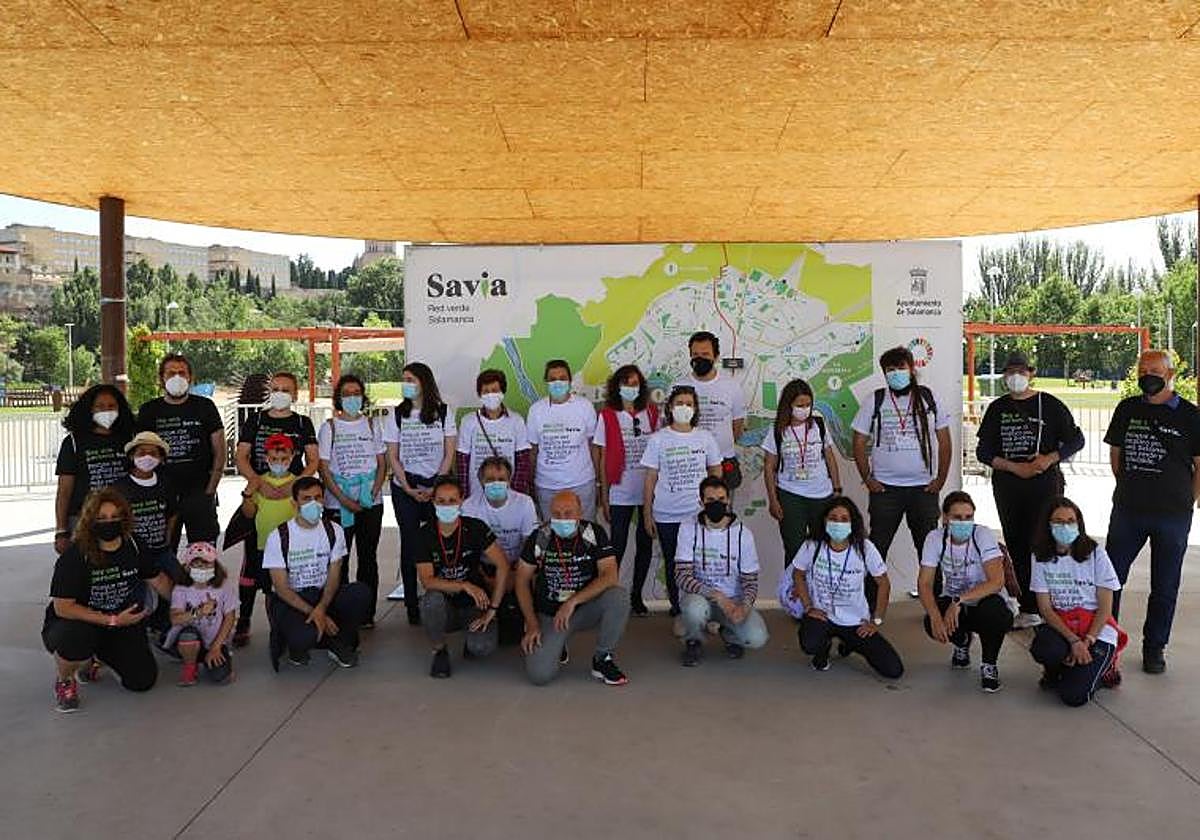 Participantes en una de las actividades programadas por Savia en ediciones anteriores.