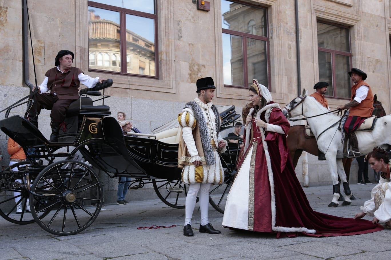 Salamanca se llena de personajes históricos en la tercera edición del Festival Siglo de Oro