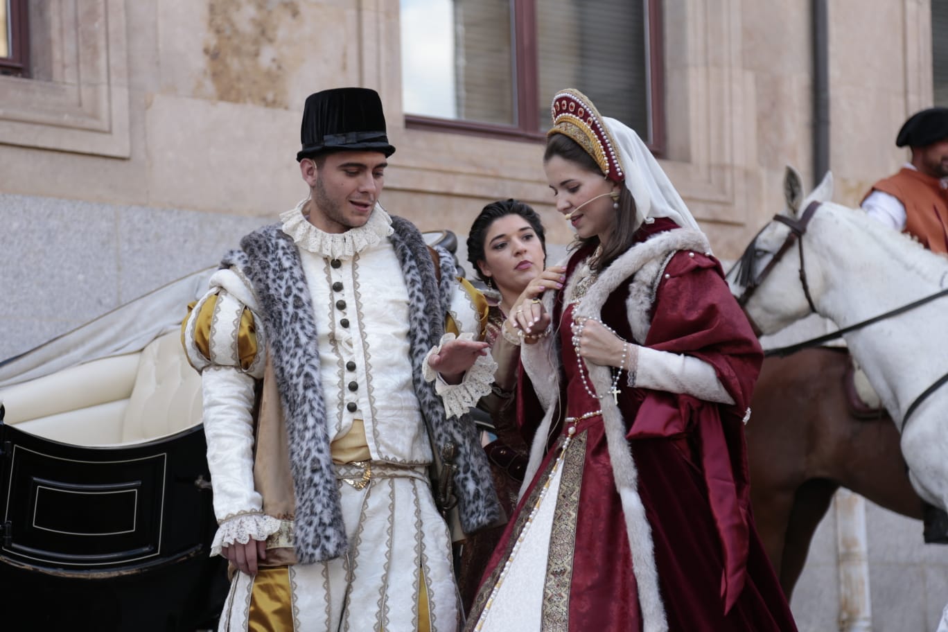 Salamanca se llena de personajes históricos en la tercera edición del Festival Siglo de Oro