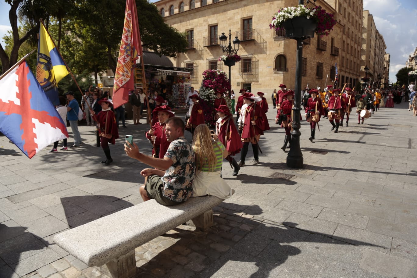 Salamanca se llena de personajes históricos en la tercera edición del Festival Siglo de Oro