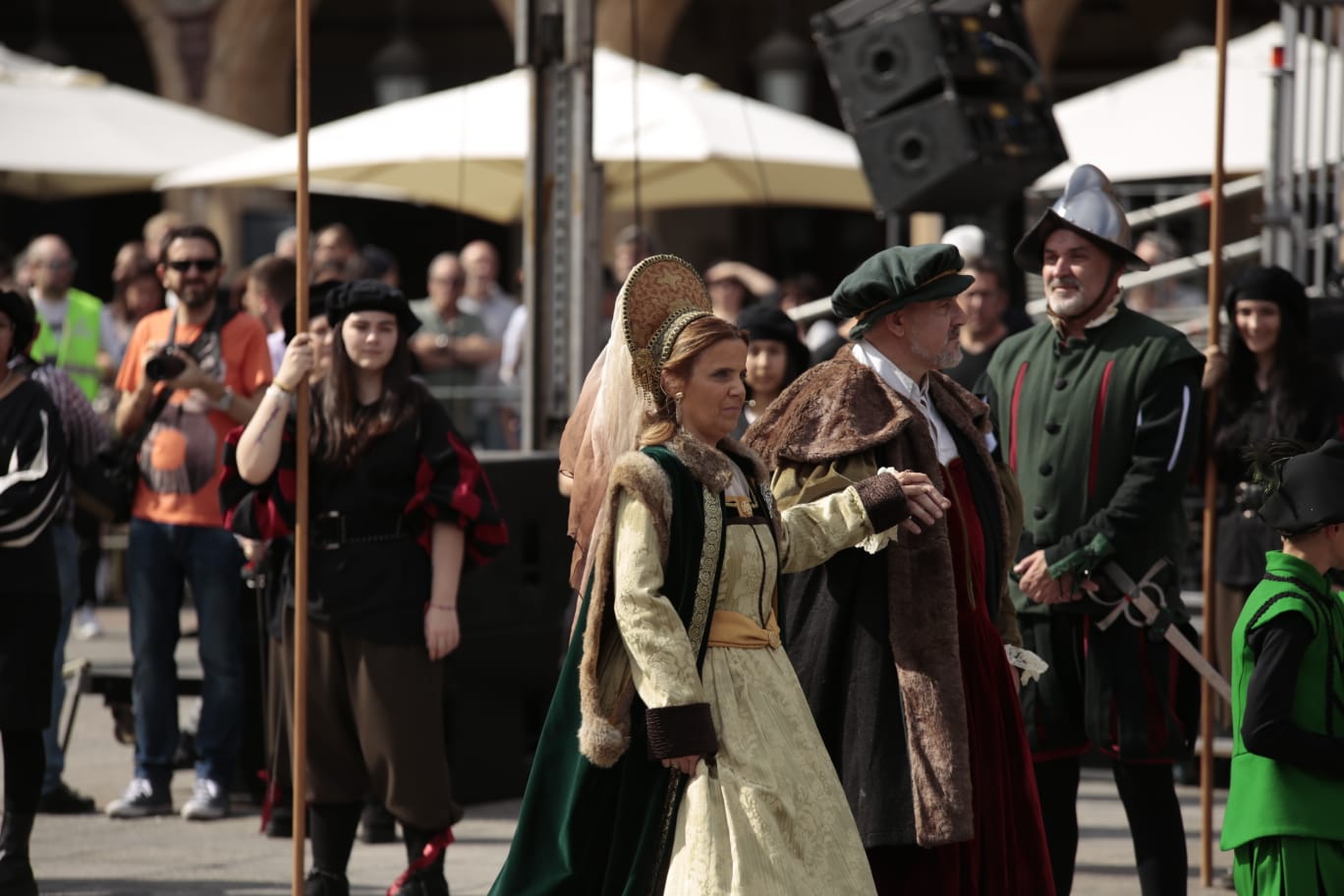 Salamanca se llena de personajes históricos en la tercera edición del Festival Siglo de Oro