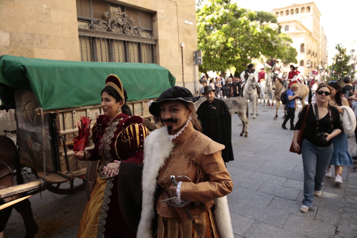 Salamanca se llena de personajes históricos en la tercera edición del Festival Siglo de Oro