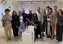 Espacio Joven acoge una exposición de los alumnos de la Facultad de Bellas Artes