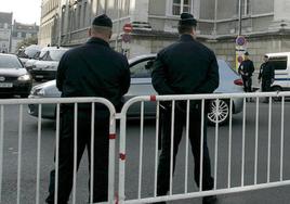 Dos gendarmes francés, en una imagen de archivo.