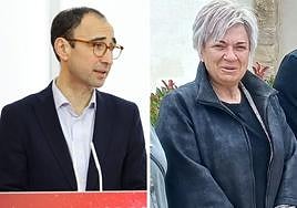 David Serrada y Elena Diego.