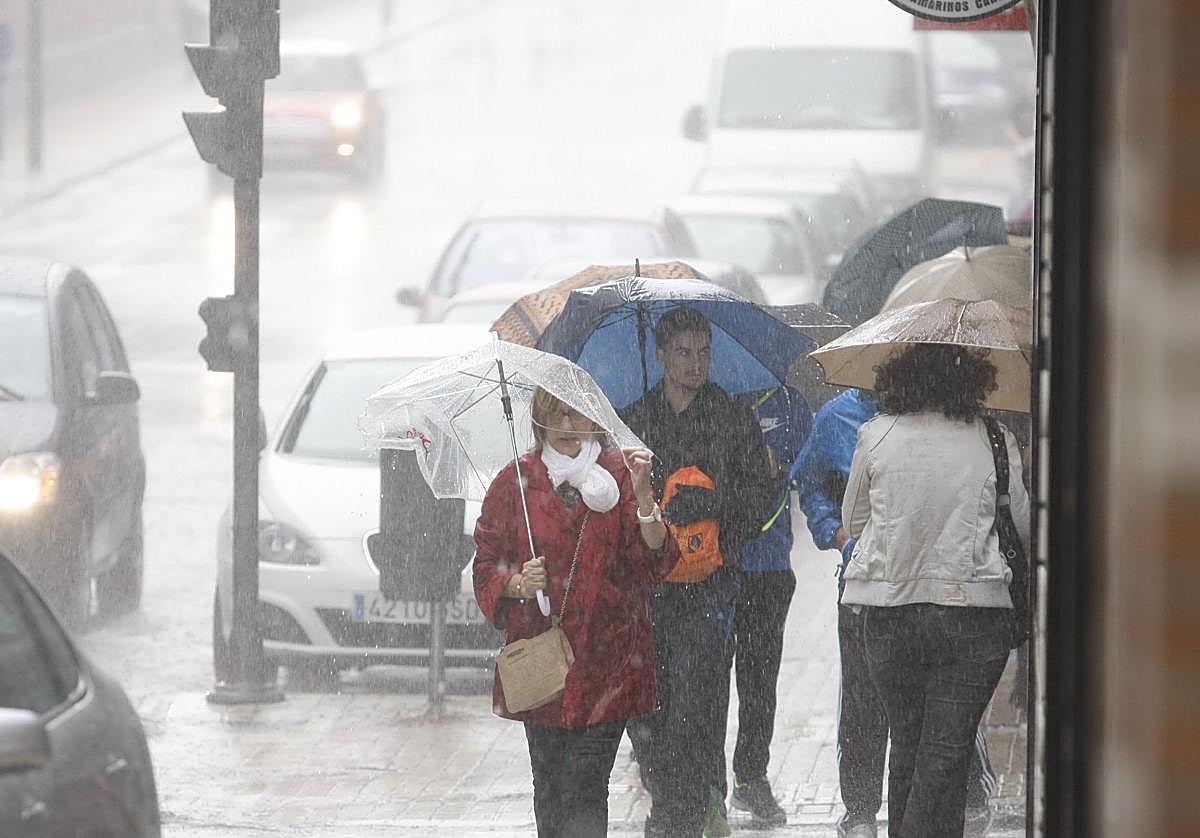 Prolongado a este viernes el aviso amarillo por fuertes lluvias en Salamanca