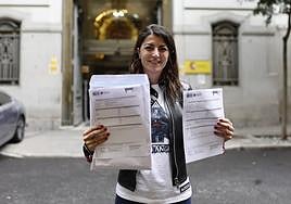 Macarena Olona, exdiputada de Vox.