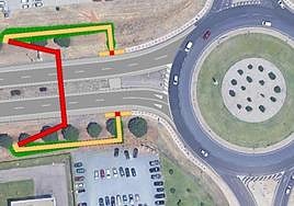 Adjudicadas las obras de la nueva una pasarela peatonal en la Ronda Sur de Salamanca