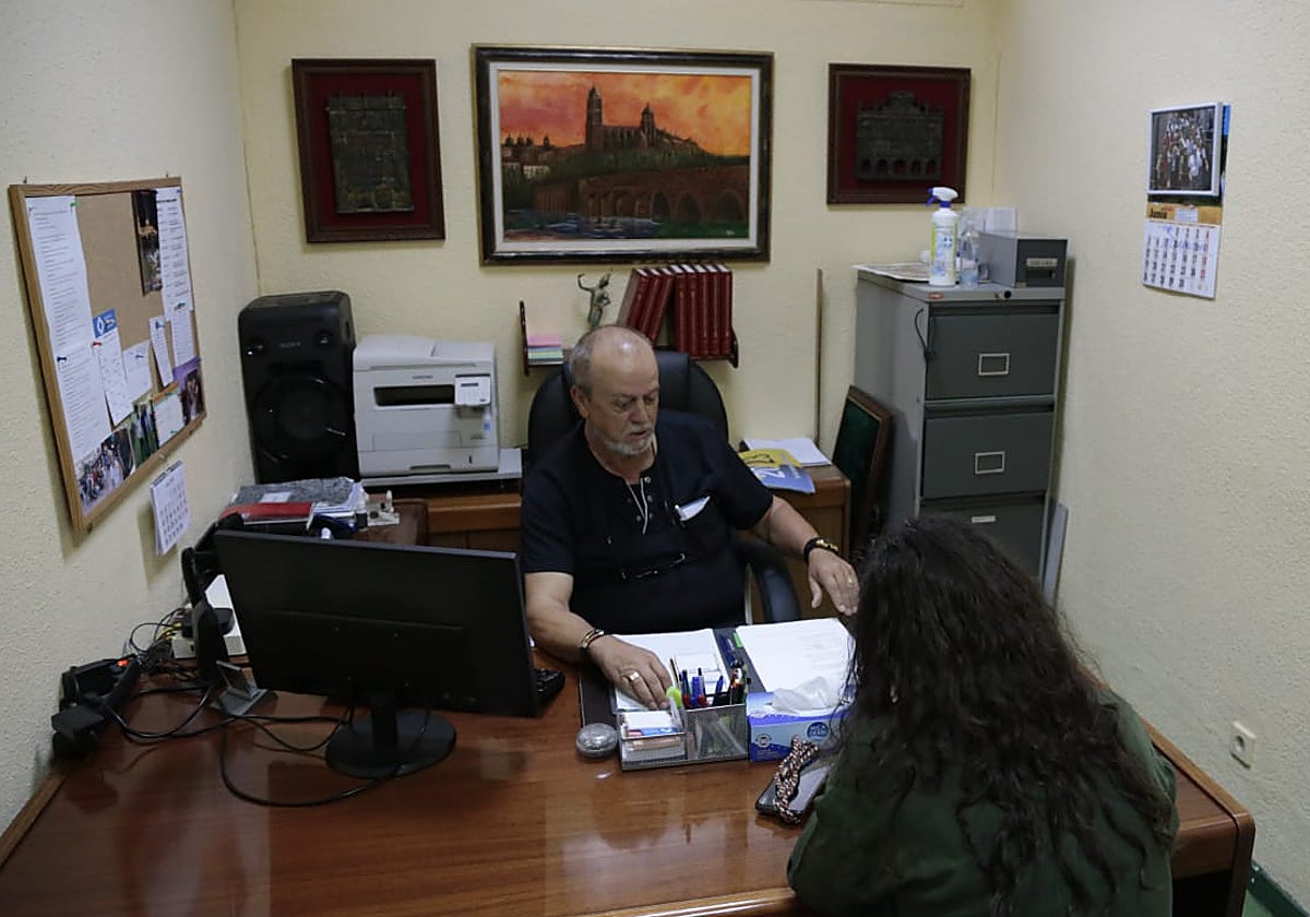 Antonio Cruz Godifredo, presidente de ARSA, en su despacho.