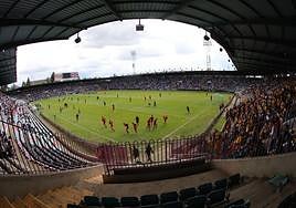 El Helmántico, en el último partido de la temporada.