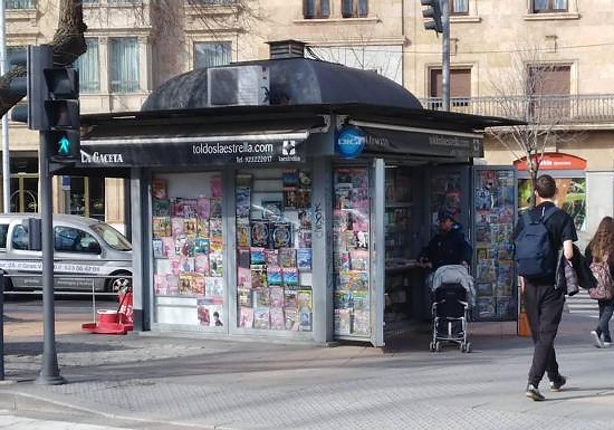 Uno de los quioscos ofertados.