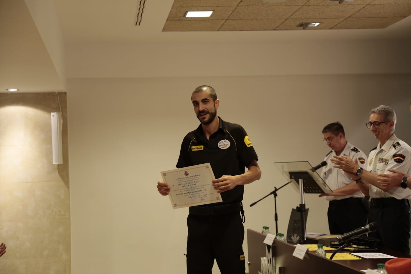 Reconocimiento a la labor de la Seguridad Privada