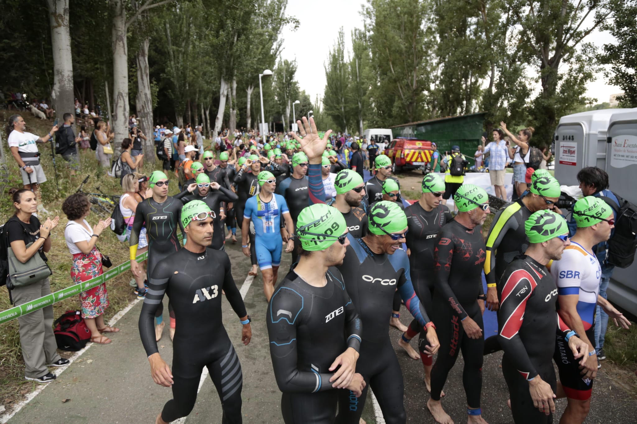 Casi 1.000 participantes en el Campeonato de España de Triatlón y Aquabike MD Salamanca 2023