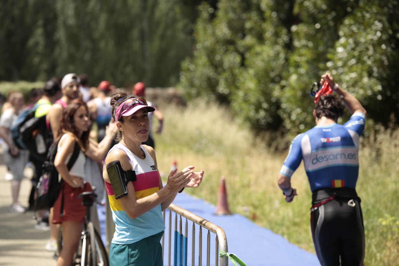 Casi 1.000 participantes en el Campeonato de España de Triatlón y Aquabike MD Salamanca 2023