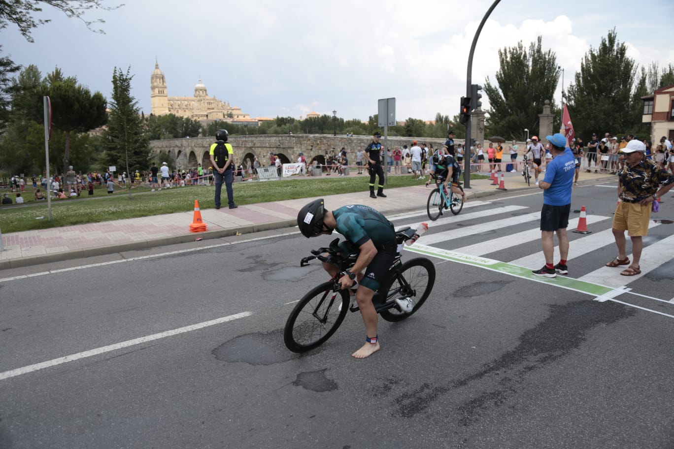 Casi 1.000 participantes en el Campeonato de España de Triatlón y Aquabike MD Salamanca 2023