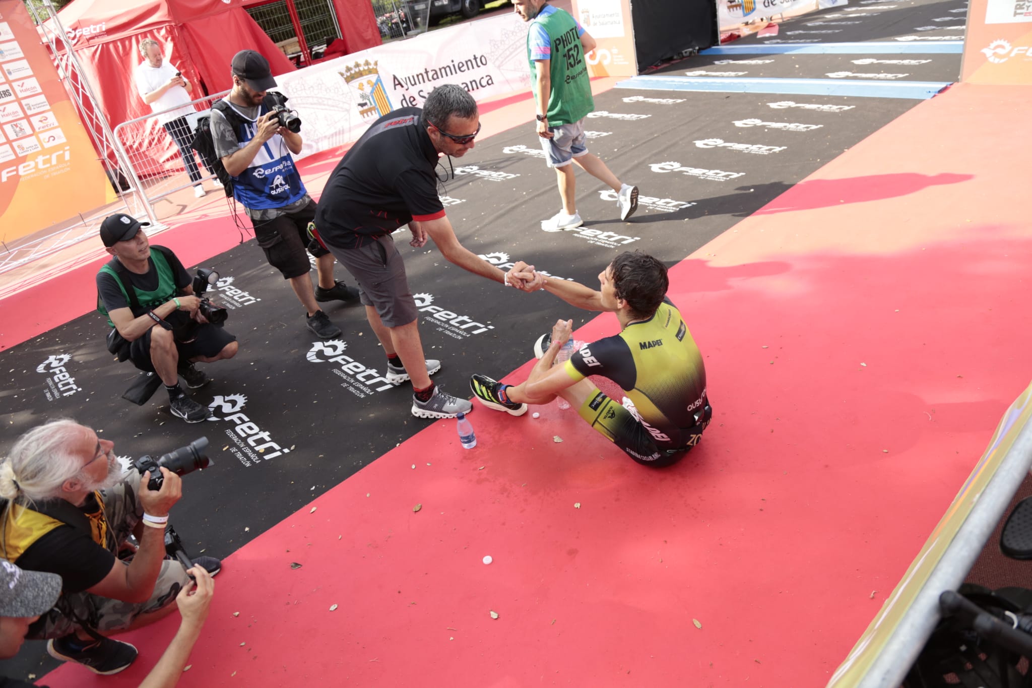 Casi 1.000 participantes en el Campeonato de España de Triatlón y Aquabike MD Salamanca 2023