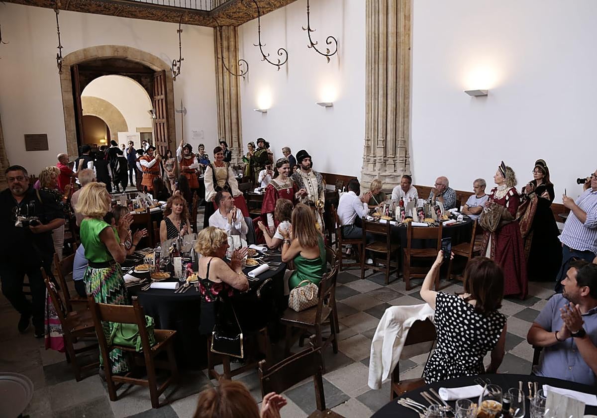 El banquete de Felipe II, la simulación gastronómica estrella del Siglo de Oro