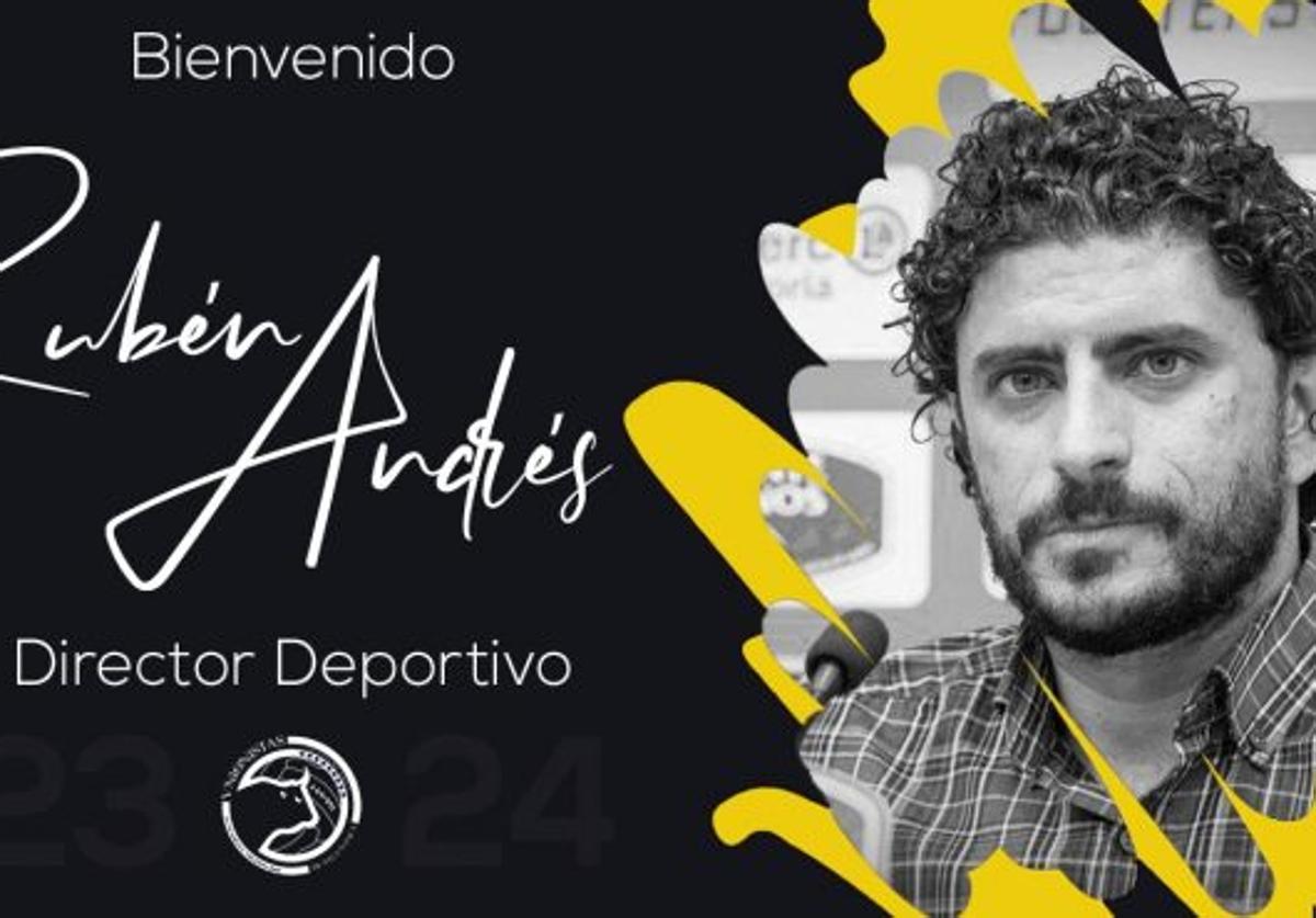 Rubén Andrés, nuevo director deportivo de Unionistas CF