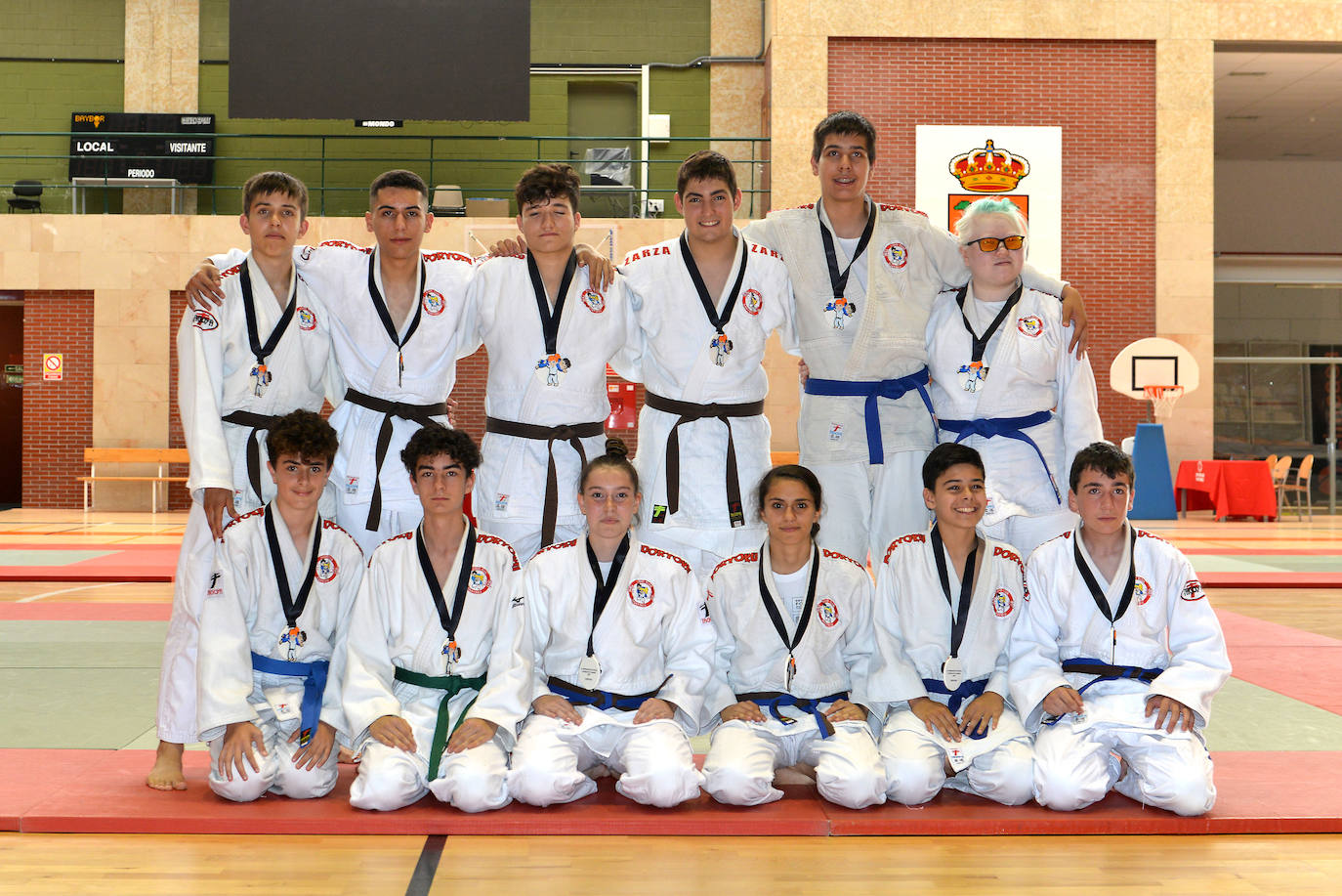 Fin de curso del Judo Club Doryoku
