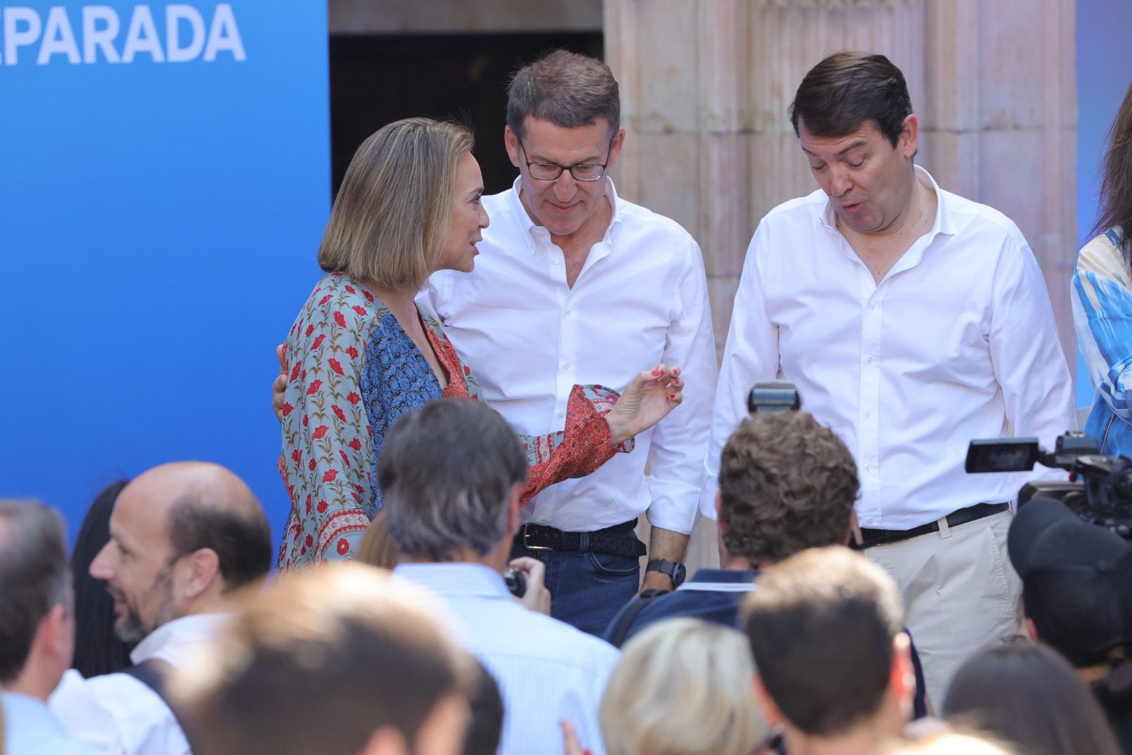 Feijóo visita Salamanca antes de la campaña electoral