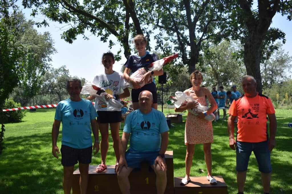 Un centenar de corredores en la IX Carrera Popular Alba de Yeltes
