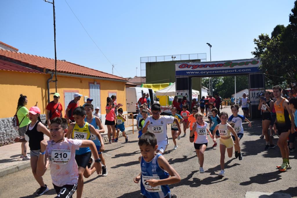 Un centenar de corredores en la IX Carrera Popular Alba de Yeltes