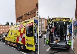 La nueva ambulancia para la Zona Básica de Salud de Santa Marta.