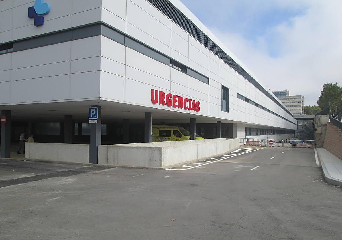 Imagen de archivo de las urgencias del Hospital de Salamanca.
