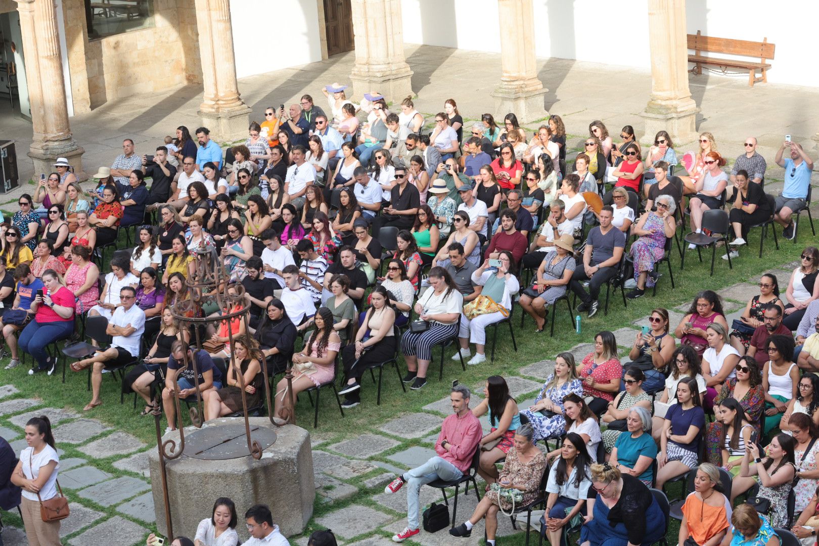 Luis García Montero, director del Instituto Cervantes, en la inauguración de los Cursos de Verano de la Usal
