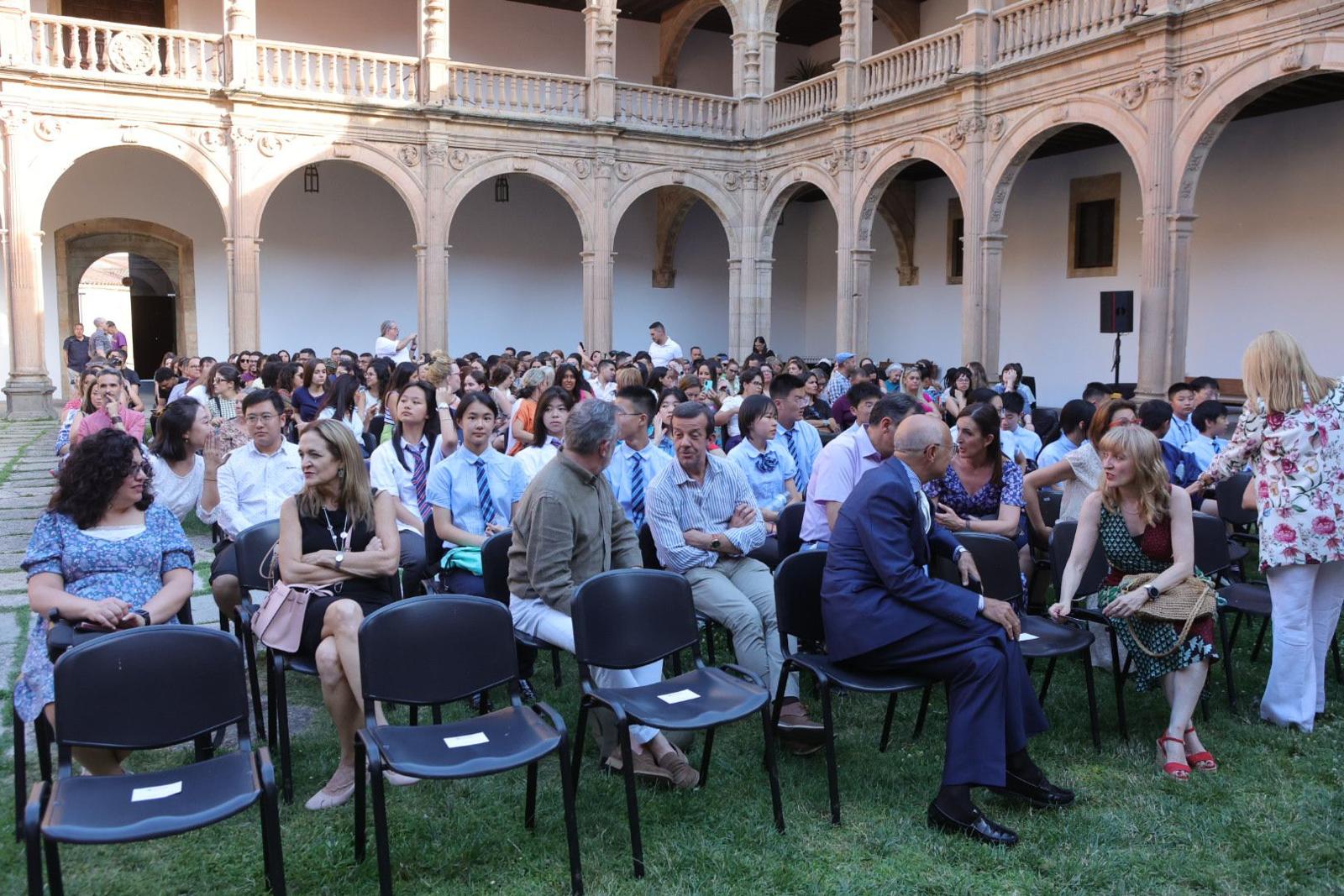 Luis García Montero, director del Instituto Cervantes, en la inauguración de los Cursos de Verano de la Usal