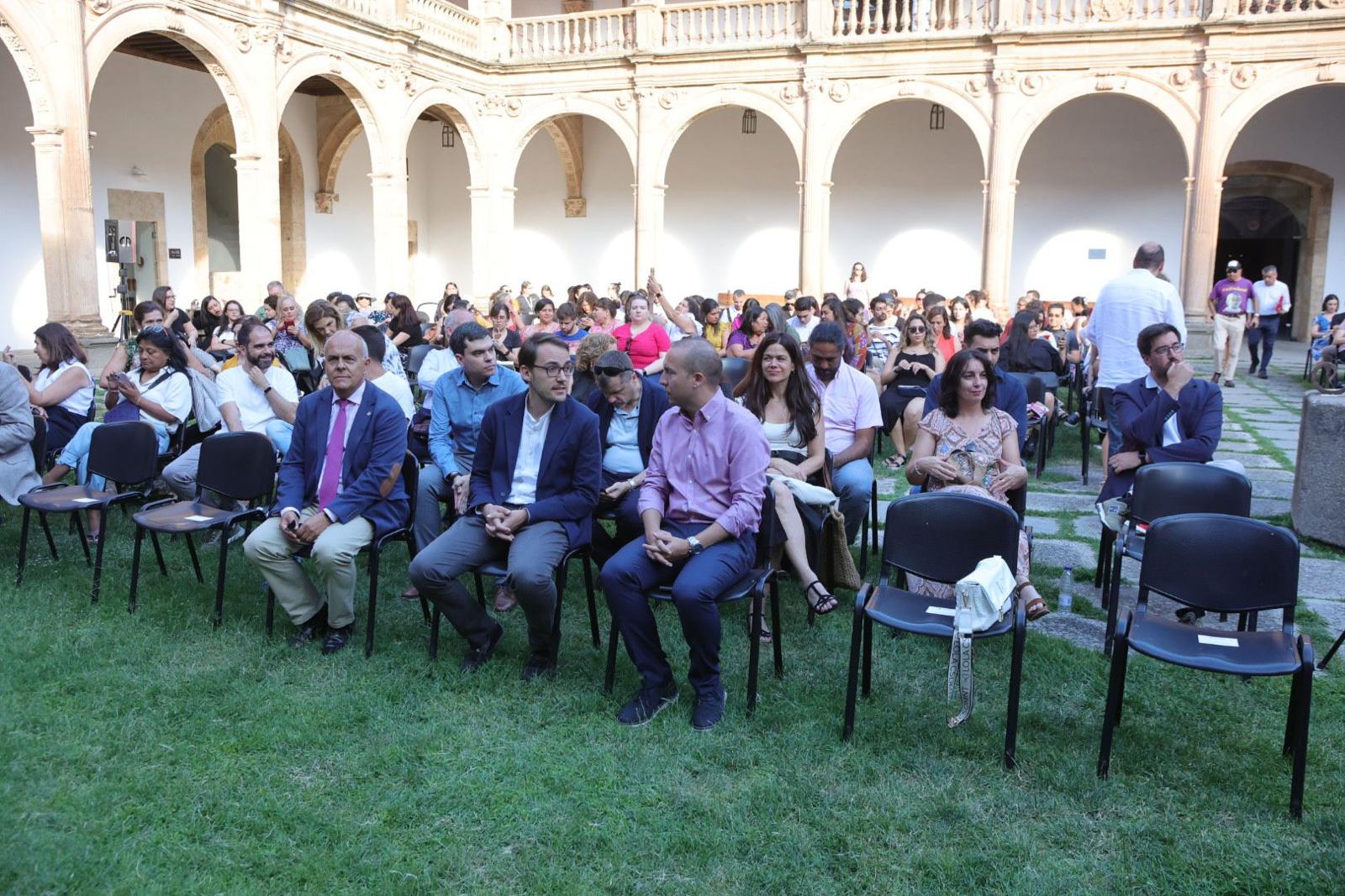Luis García Montero, director del Instituto Cervantes, en la inauguración de los Cursos de Verano de la Usal