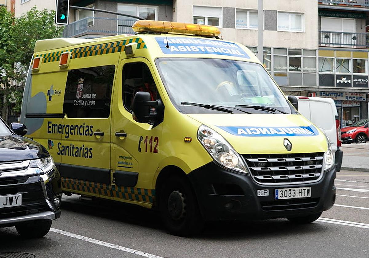 Una ambulancia en una imagen de archivo.