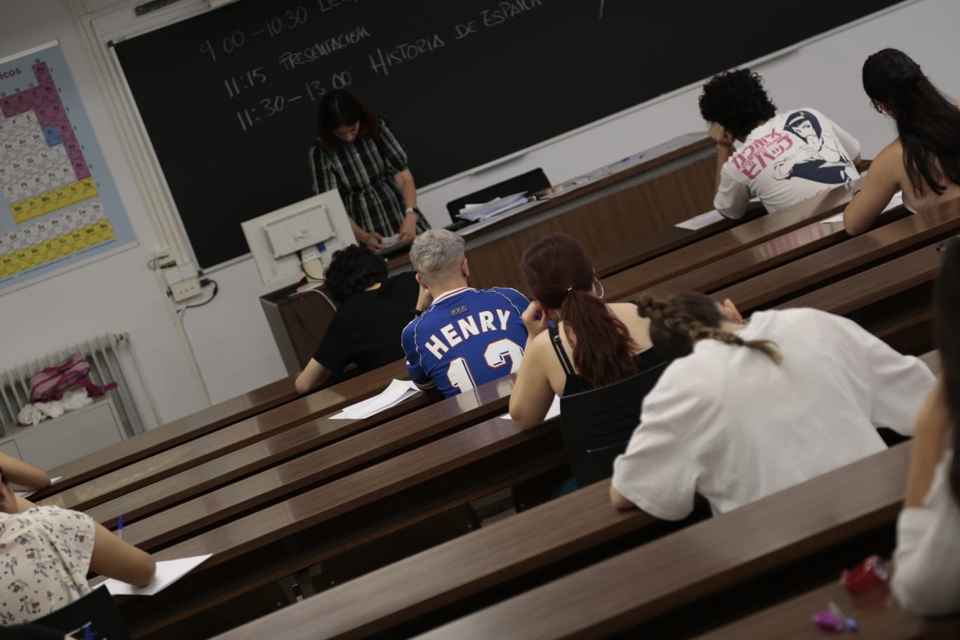 Convocatoria extraordinaria de la EBAU en el distrito universitario de Salamanca