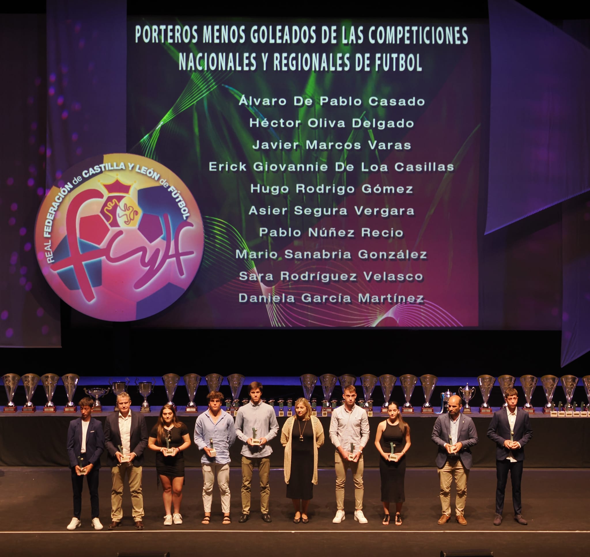 Entrega de trofeos a los Campeones RFCYLF 2022/23