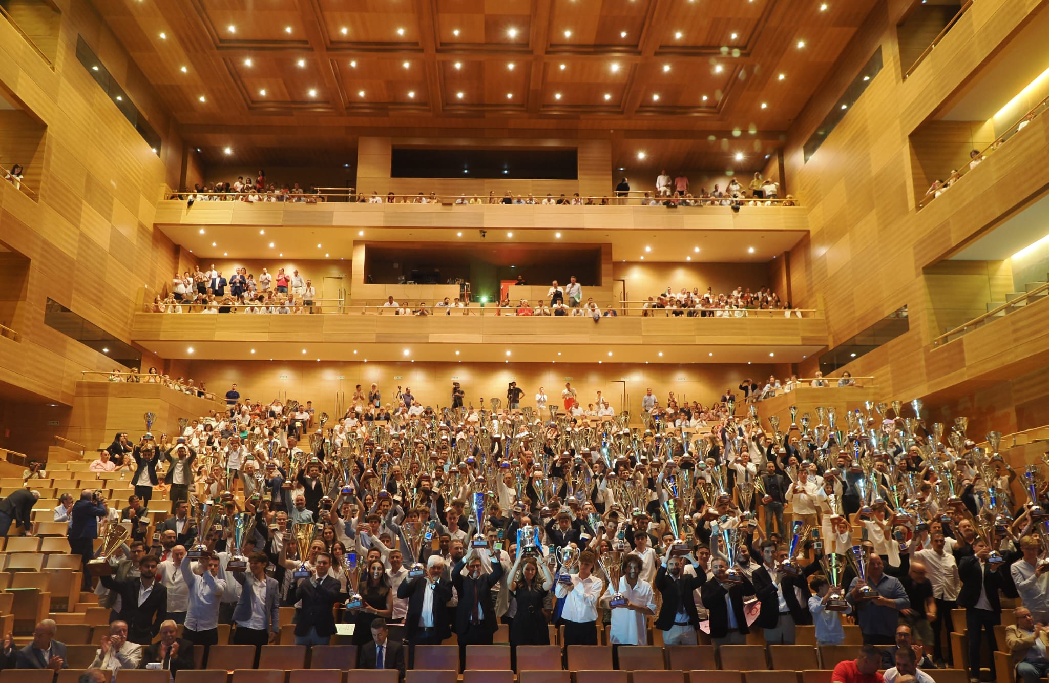 Entrega de trofeos a los Campeones RFCYLF 2022/23