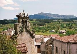 Navasfrías, uno de los pueblos más frescos de la provincia.