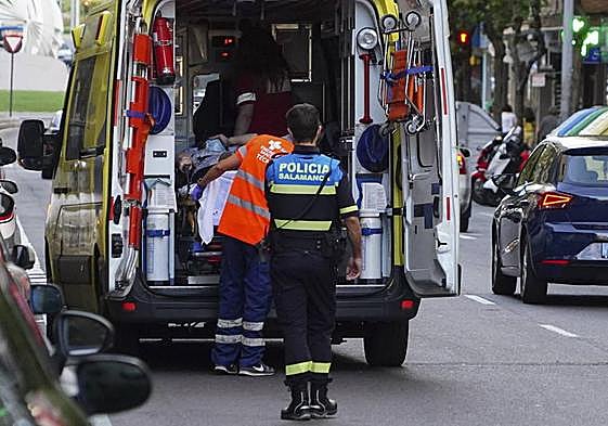 Atropellada una mujer de 22 años en Santa Marta de Tormes