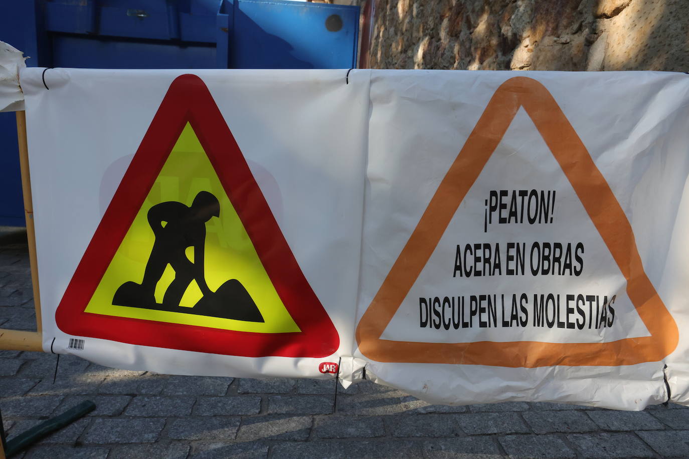 Obras del proyecto LIFE Vía de la Plata en el centro de Salamanca