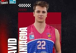 El vallisoletano David Paniagua, primer fichaje de La Antigua CB Tormes
