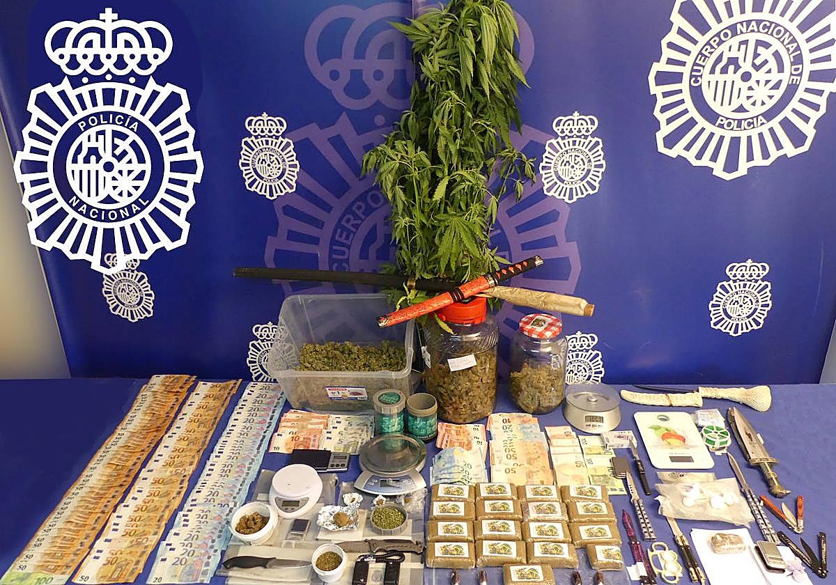 Desarticulado en Salamanca un grupo organizado de distribución de droga con más de 11 kilos de hachís