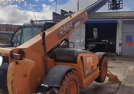 Una de las máquinas recuperadas por la Guardia Civil.