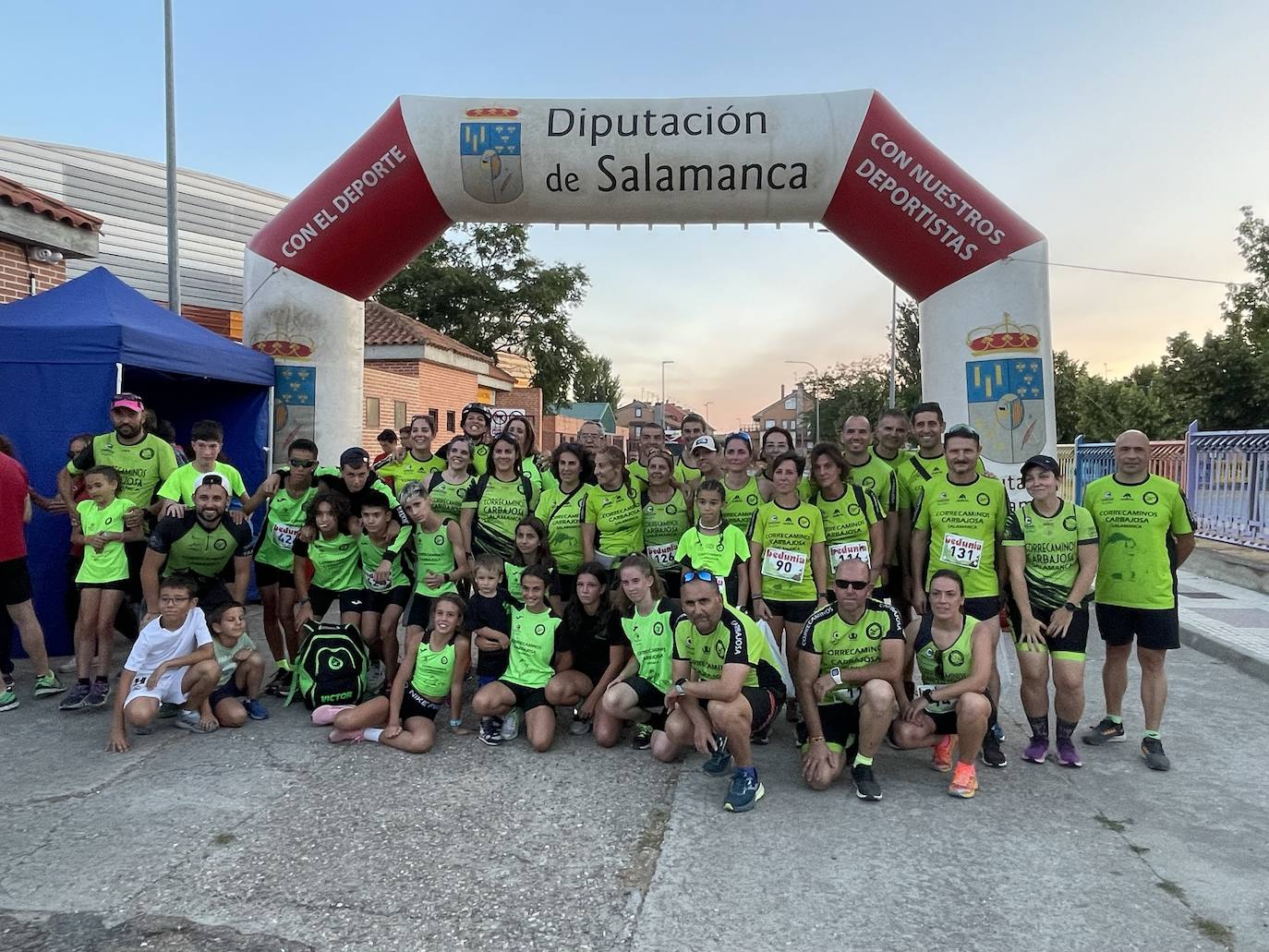 Gran participación en la Carrera Sunset 2023 de Carbajosa