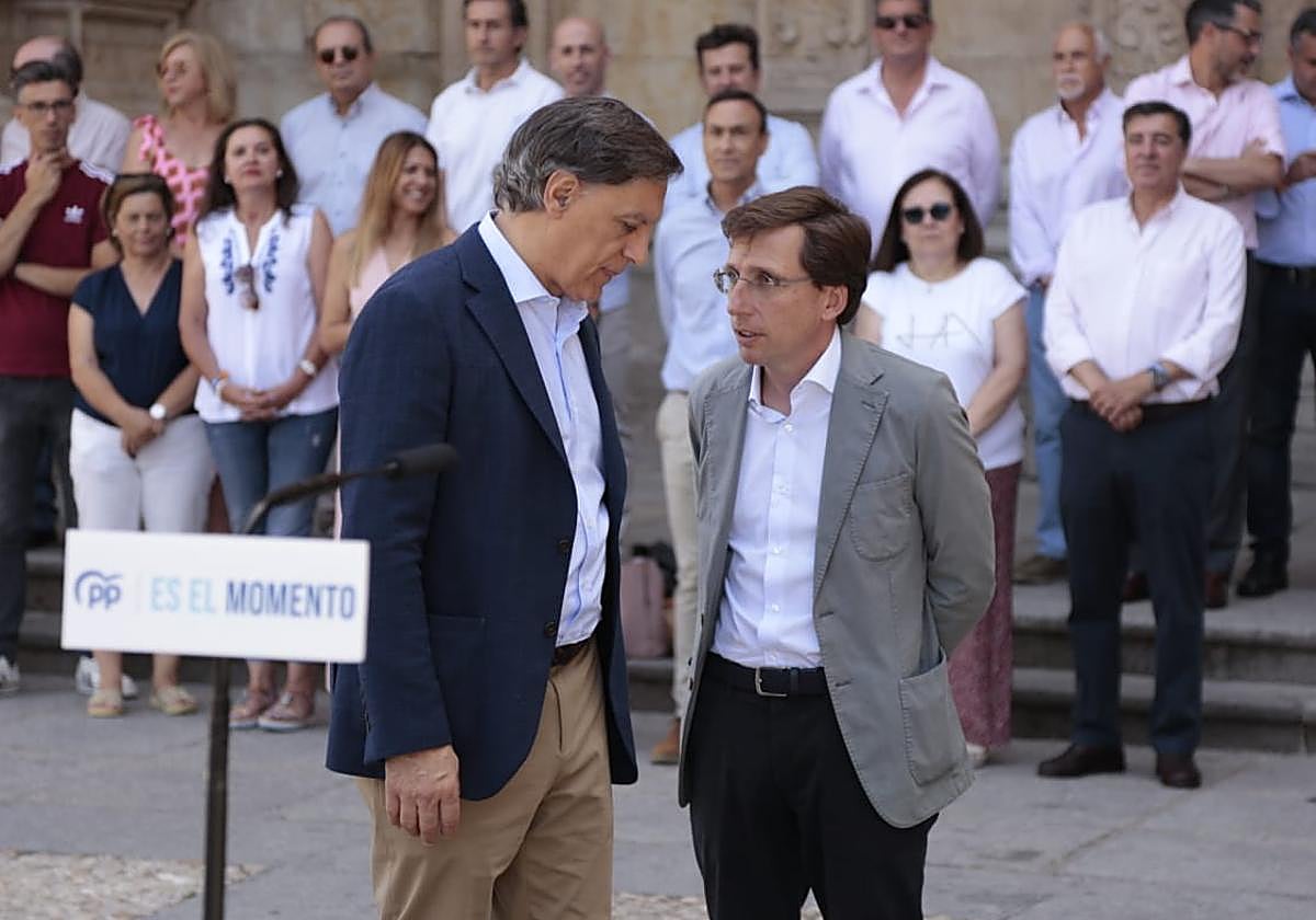 Almeida apoya las conexiones ferroviarias entre Salamanca y Madrid