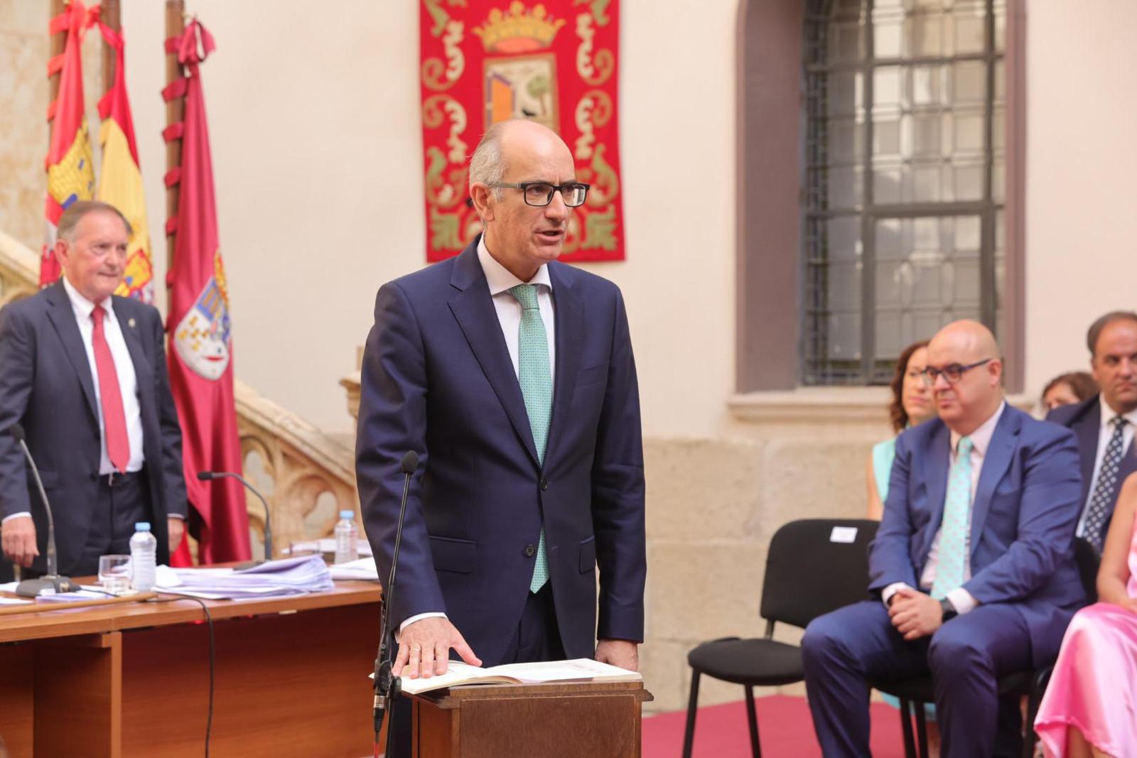 Javier Iglesias, de nuevo presidente de la Diputación de Salamanca
