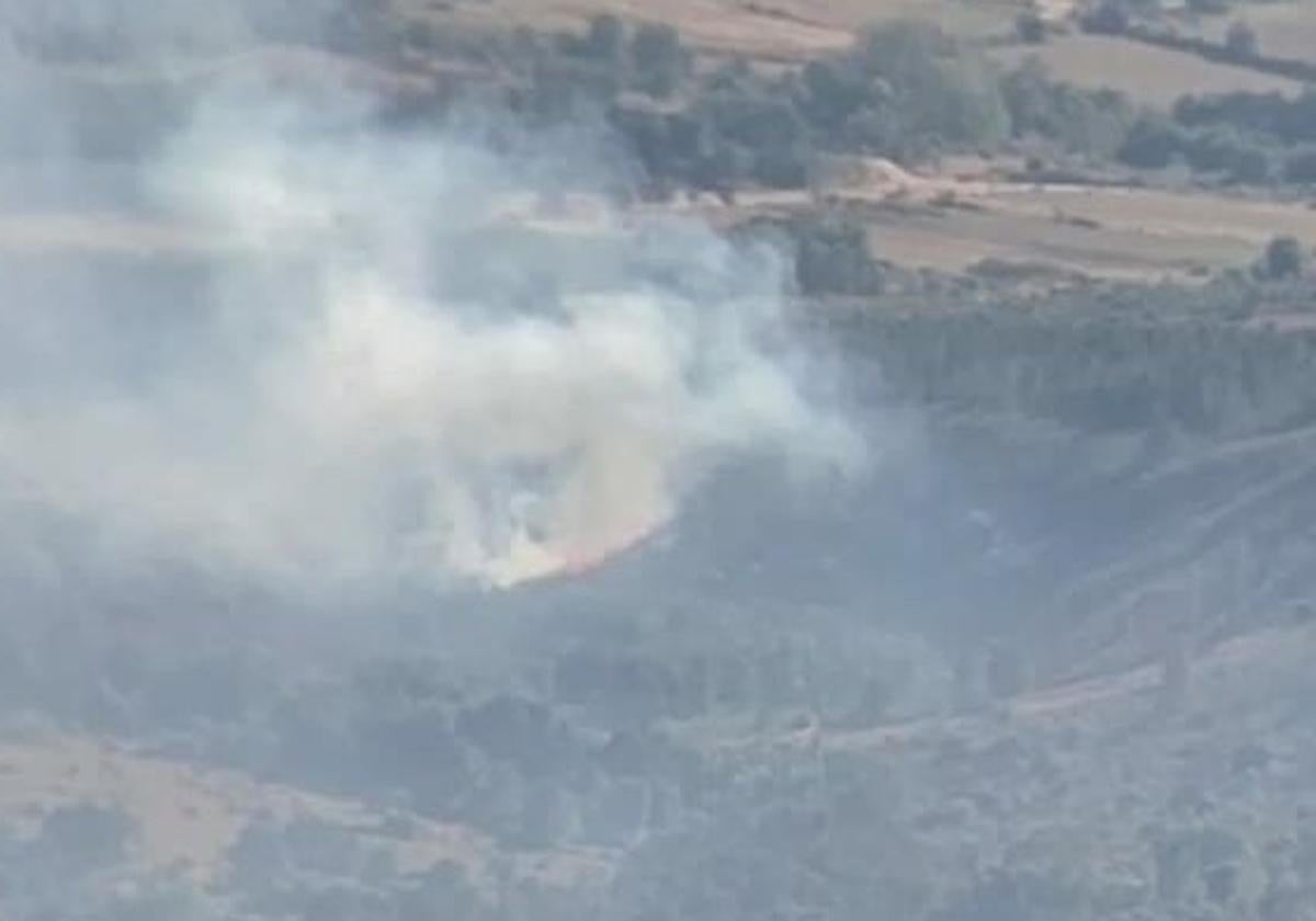 Extinguido el segundo incendio en Serradilla del Llano