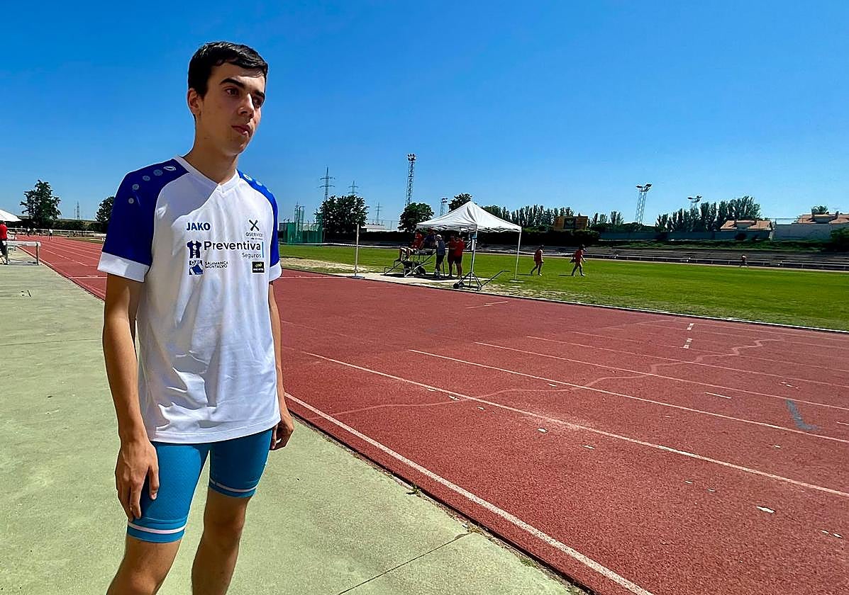 Diego Ruiz García, atleta de Salamanca.