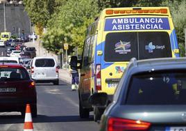 Una ambulancia, en una imagen de archivo.