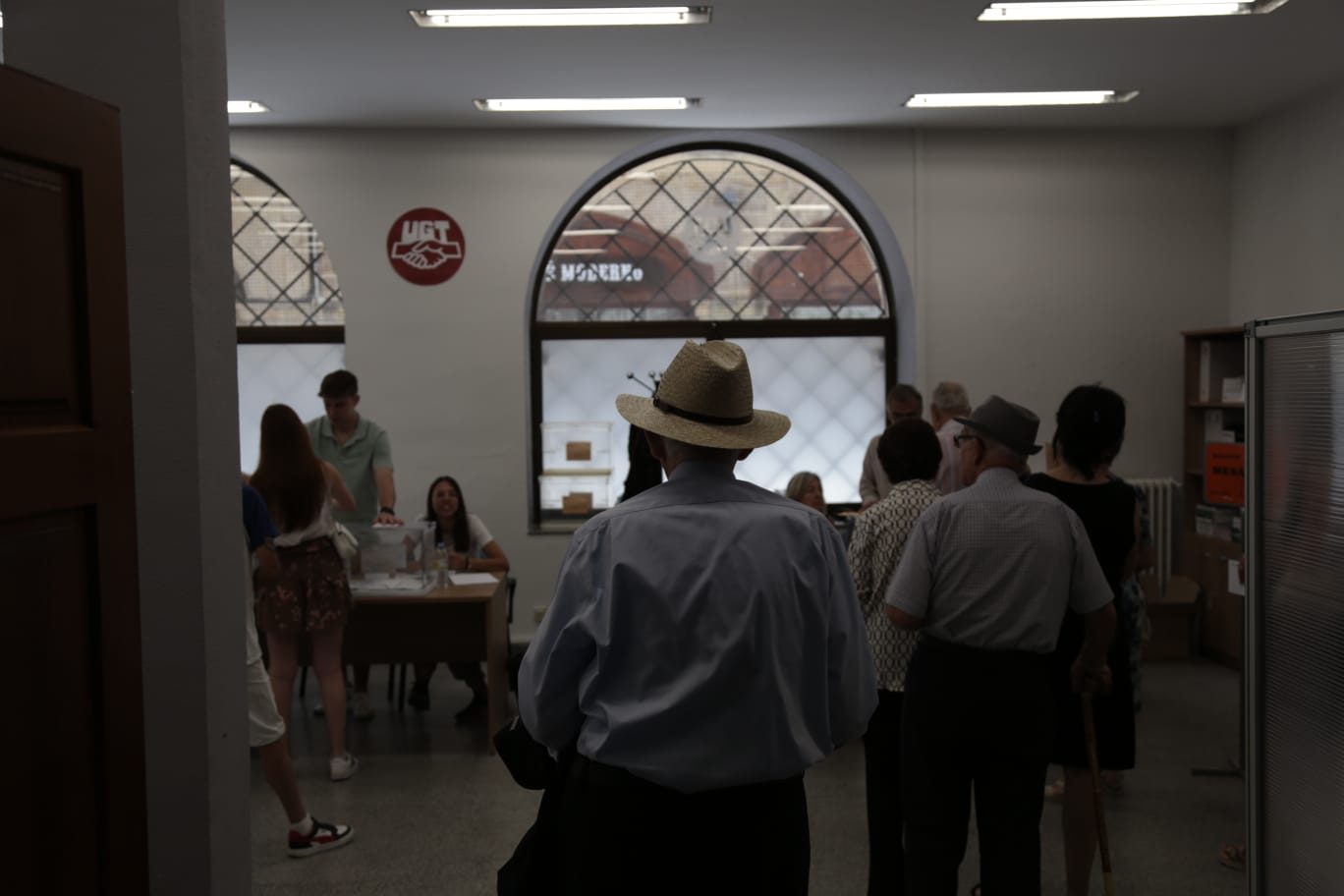 Normalidad en las primeras horas de la jornada electoral en Salamanca