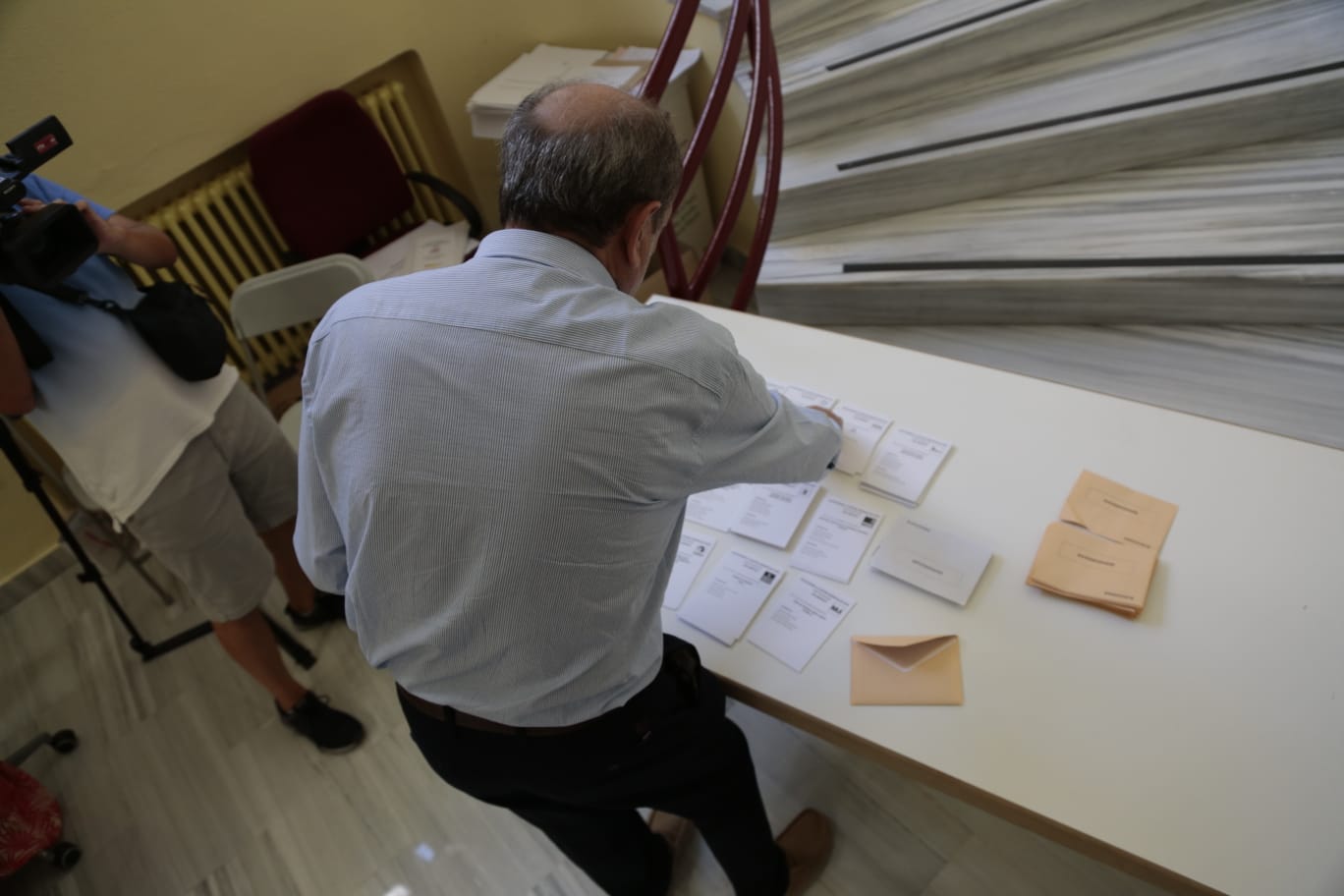 Normalidad en las primeras horas de la jornada electoral en Salamanca